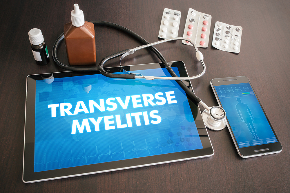 Transverse,Myelitis,(neurological,Disorder),Diagnosis,Medical,Concept,On,Tablet,Screen